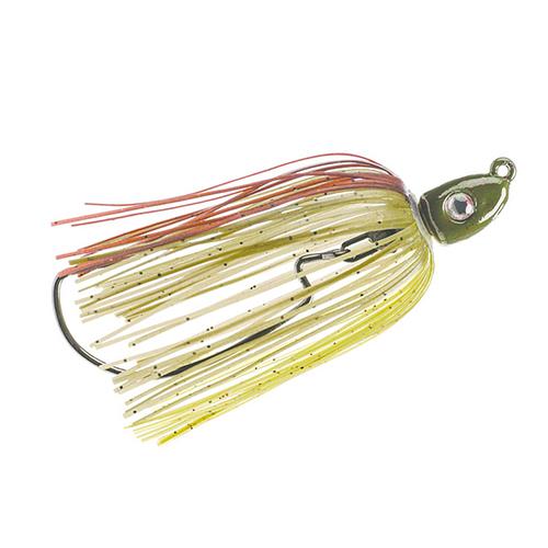 Swinging Swim Jig - 1-2 oz, 4-0 Hook, Green Pumpkin, Per 1