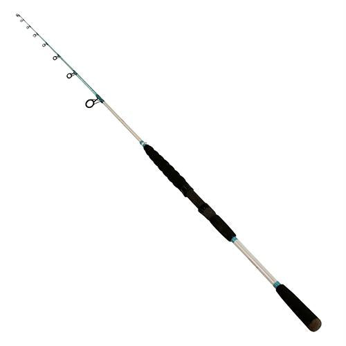 W&M Flats Saltwater Spinning Rod - 7' Length, 1pc Blue, 15-30 lb Line Rate, 3-4-2 oz Lure Rate, Medium-Heavy Power