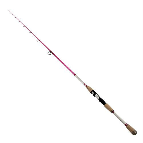 W&M Flats Saltwater Spinning Rod - 7' Length, 1pc Blue, 6-12 lb Line Rate, 3-4-1-2 oz Lure Rate, Medium-Light Power