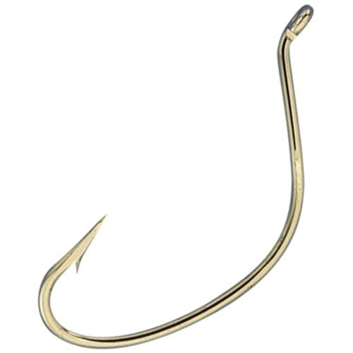 Lazer Sharp Kahle Hook - Size 2, Gold, Package of 40