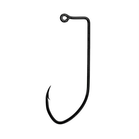 Pro-V 90 Non Offset Jig Hook - Size 10, Platinum Black, Package of 100