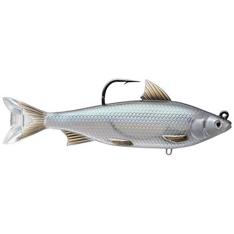 Hitch Swimbait - Freshwater, 5 3-4" Length, 1'-12' Depth, 1 1-2 oz Weight, Natural Green, Per 1