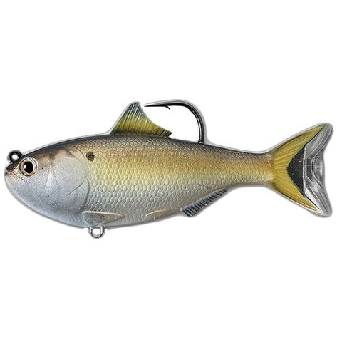 Menhaden Crankbait - Saltwater, 4 1-2" Length, 1'-12' Depth, 3-4 oz Weight, Bronze, Per 1