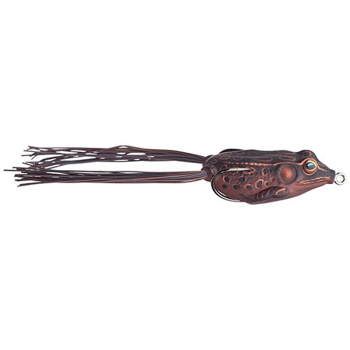 Frog Hollow Body - Freshwater, 2 1-4" Length, 5-8 oz Weight, Brown-Maroon, Per 1