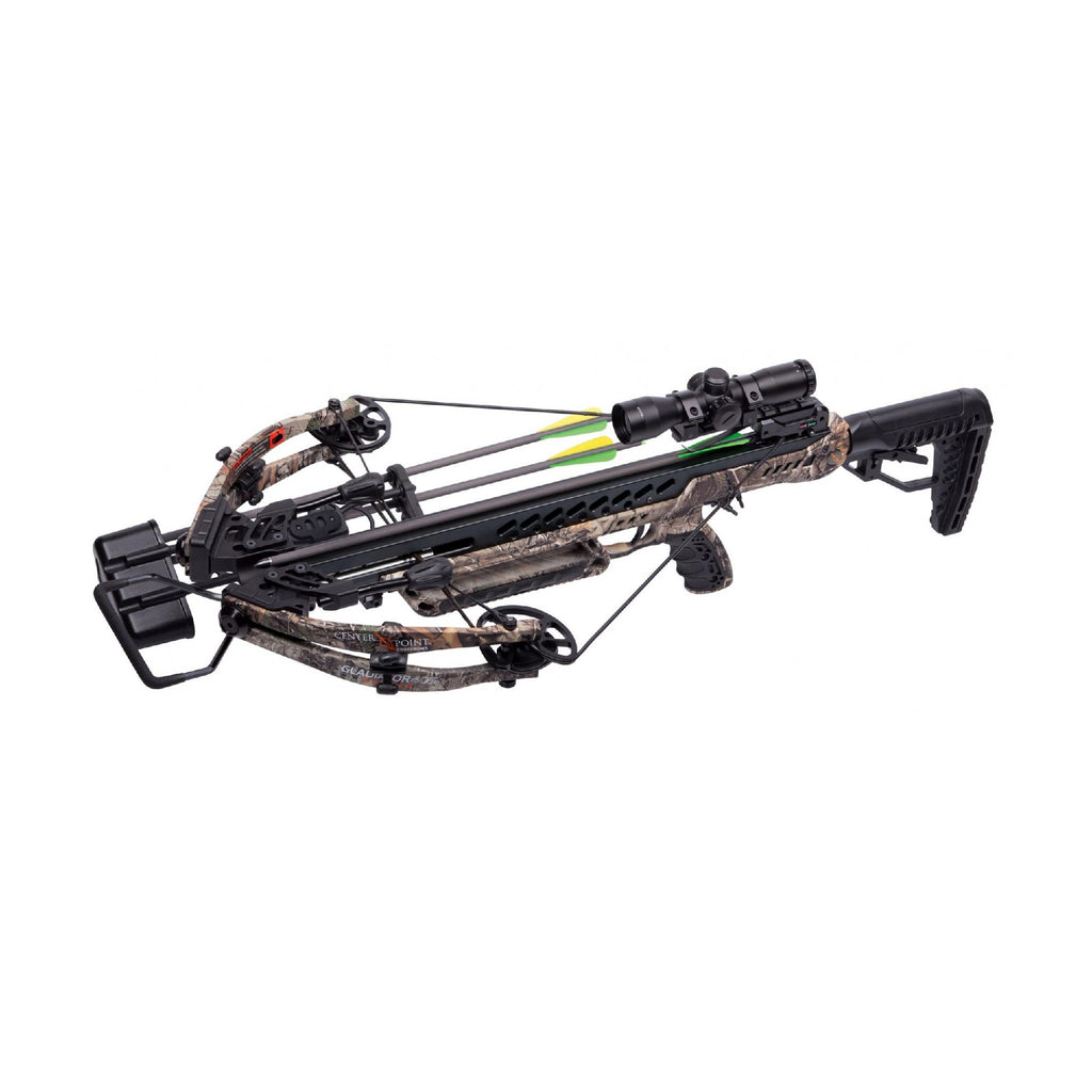 Gladiator Whisper 405 Crossbow, 200 lb Draw Weight, Realtree Xtra