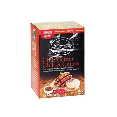 Smoker Bisquettes - Chili Cumin, 48 Pack