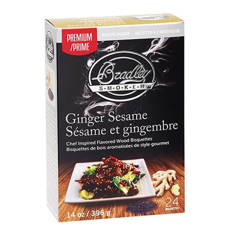 Smoker Bisquettes - Ginger and Sesame, 24 Pack