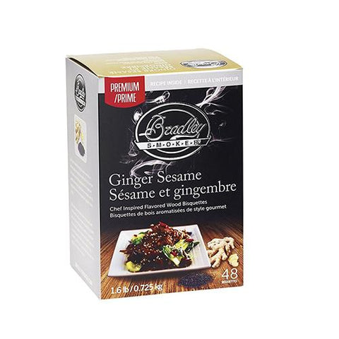 Smoker Bisquettes - Ginger and Sesame, 48 Pack