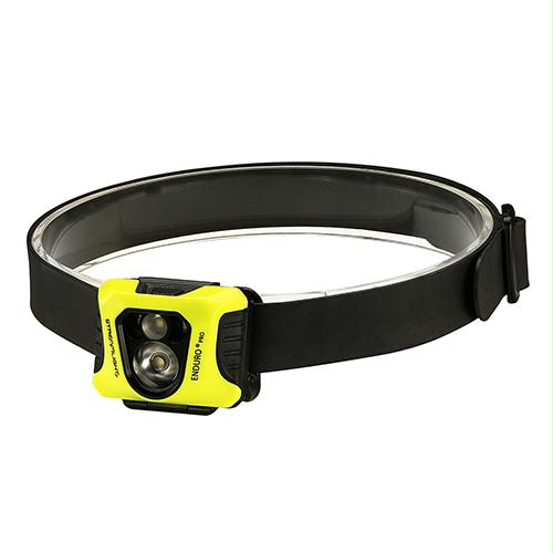 Enduro Pro -  3 AAA Alkaline Batteries, Elastic Headstrap and Yellow Fascia, Boxed