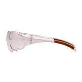 Carhartt Billings Safety Glasses - Clear Lens with Clear Temples