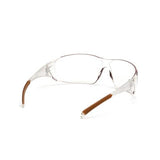 Carhartt Billings Safety Glasses - Clear Anti-Fog Lens with Clear Temples