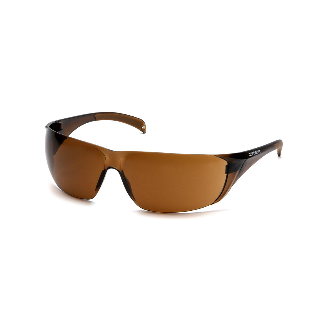 Carhartt Billings Safety Glasses - Sandstone Bronze Lens with Sandstone Bronze Temples