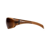 Carhartt Billings Safety Glasses - Sandstone Bronze Lens with Sandstone Bronze Temples