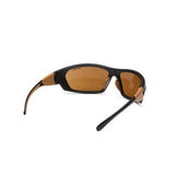 Carhartt Carbondale Safety Glasses - Sandstone Bronze Lens with Black-Tan Frame