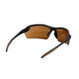 Carhartt Spokane Safety Glasses - Sandstone Bronze Lens with Black Frame