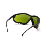 V2G Safety Glasses - 3.0 IR Filter Anti-Fog Lens with Black Strap-Temples