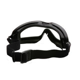 V2G Plus Safety Glasses - Clear Anti-Fog Dual Lens with Black Strap