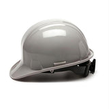 SL Series 4 Point Ratchet Suspension Hard Hat - Gray