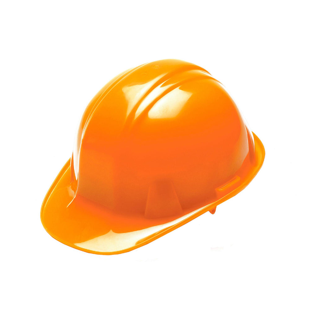 SL Series 4 Point Ratchet Suspension Hard Hat - Hi Vis Orange