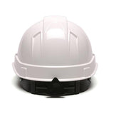 Ridgeline Cap Style Hard Hat - 4 Point Ratchet, White