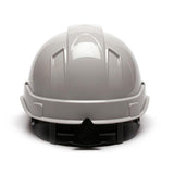 Ridgeline Cap Style Hard Hat - 4 Point Ratchet, Gray