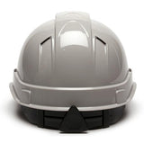 Ridgeline Cap Style Vented Hard Hat - 4 Point Ratchet, Gray