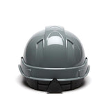 Ridgeline Cap Style Hard Hat - 4 Point Ratchet,Slate Gray