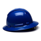 Ridgeline Full Brim Hard Hat - 4 Point Ratchet, Hi Vis Orange