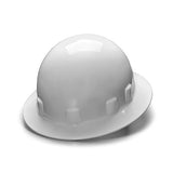 SL Series Sleek Full Hard Hat, 4 Point Ratchet, White