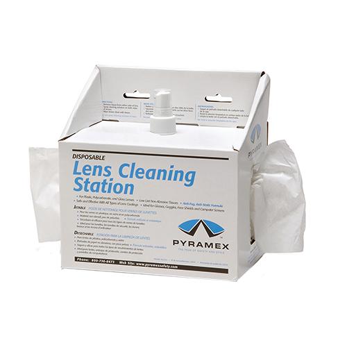 Lens Cleaning Station with 8 oz Solution