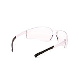 Mini Ztek Safety Glasses, Clear Lens with Clear Temples