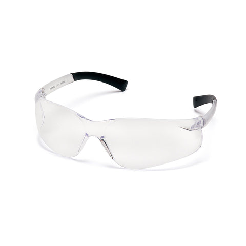 Ztek Safety Glasses - Clear Anti-Fog Lens with Clear Temples