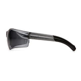 Ztek Safety Glasses - Gray Lens with Gray Temples