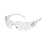 Intruder Safety Glasses - Clear Anti-Fog Lens with Clear Temples