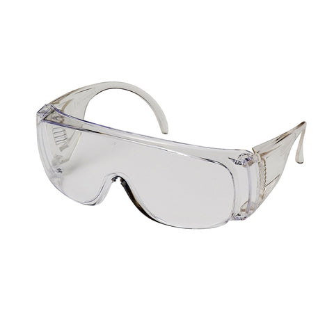 Solo Safety Glasses, Clear Lens and Frame Combination