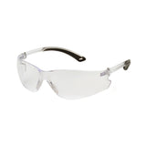 Itek Safety Glasses - Clear Lens with Clear Temples