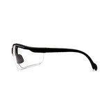 Venture II Safety Glasses - Clear Anti-Fog Lens with Black Frame