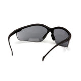 Venture II Safety Glasses, Gray Lens with Black Frame