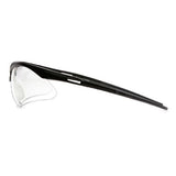 PMXTREME Safety Glasses - Clear Lens with Black Frame and Cord