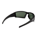 Pagosa Sunglasses, Forest Gray Anti-Fog Lens with Black Frame