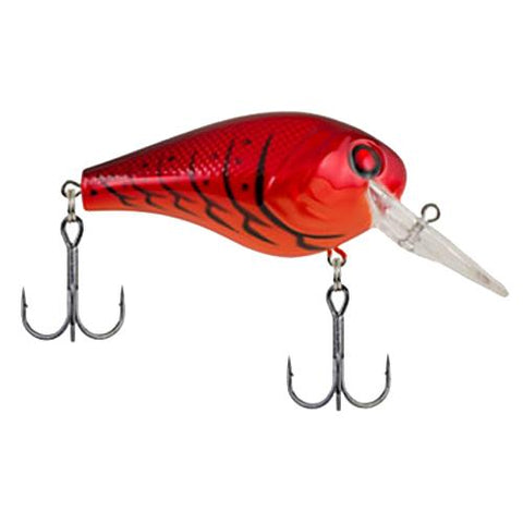 Wild Thang Hard Bait Lure - 2" Length, 3-8 oz, 2 Hooks, 4'-7' Depth, Apple Red Craw, Per 1