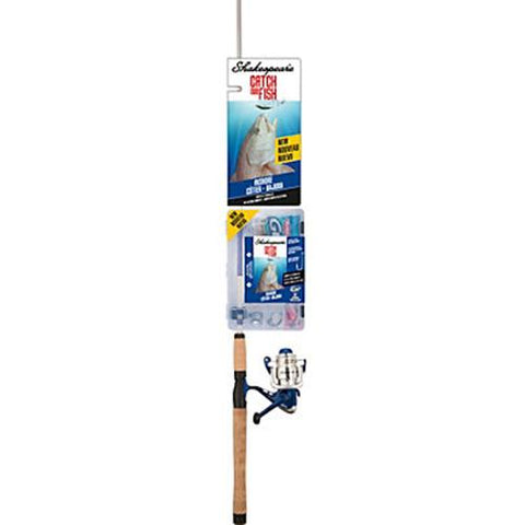 Catch More Fishing Combo - Inshore Spinning, 7' Length, 2 Piece, 10-25 lb Line Rate, Medium Power