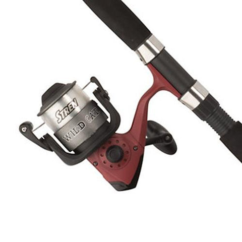 Wildcat Spinning Combo, 7' Length, 2pc, 12-25 lb Line Raet, Medium-Heavy Power