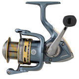 Lady President Spinning Reel - 20 Reel Size, 5.2:1 Gear Ratio, 20.7" Retrieve Rate, 6 lb Max Drag, Ambidextrous