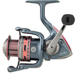 Lady President Spinning Reel - 25 Reel Size, 5.2:1 Gear Ratio, 22.4" Retrieve Rate, 8 lb Max Drag, Ambidextrous