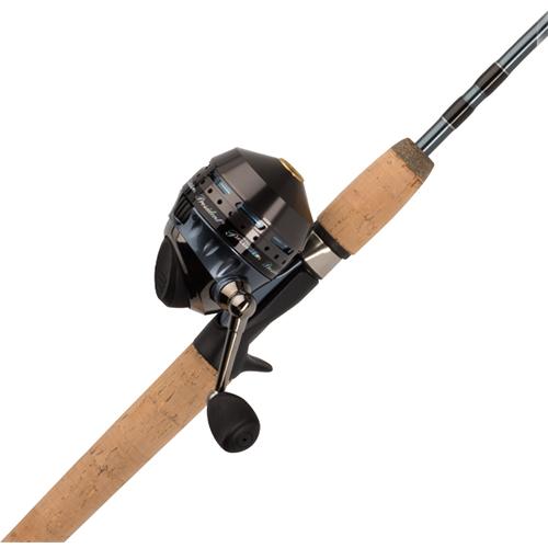 President Spincast Combo - 4.1:1 Gear Ratio, 6'6" Length 2pc, 6-12 lb Line Rate, Medium Power, Ambidextrous