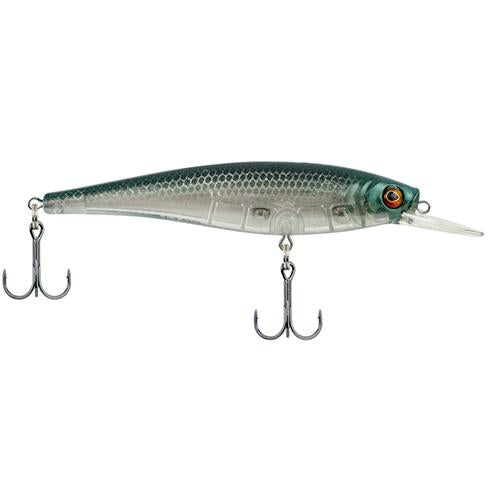 Cutter 90+ Hard Bait Lure - 3 1-2" Length, 3-8 oz, 2 Hooks, 4'-6' Depth, Green Mist, Per 1