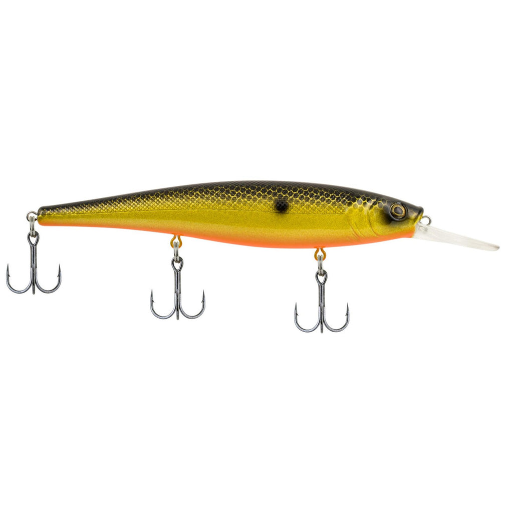 Cutter 110+ Hard Bait Lure - 4 3-8" Length, 9-16 oz, 3 Hooks, 4'-8' Depth, Fool's Gold, Per 1