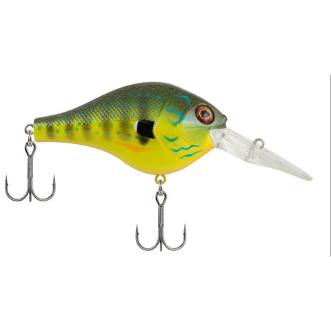 Digger Hard Bait Lure - 1 3-4" Length, 1-4 oz, 2 Hooks, 3'-5' Depth, Rubbertail, Per 1