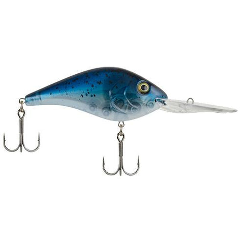 Dredger Hard Bait Lure - 3" Length, 7-8 oz, 20'-22.50' Depth, 2 Hooks, Ghost Blue Splatter Back, Per 1